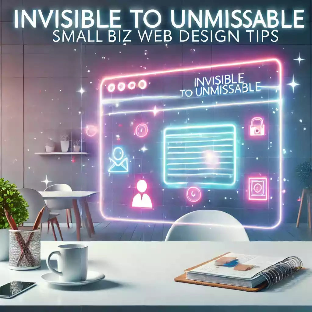 From Invisible to Unmissable: Small Biz Web Design Tips